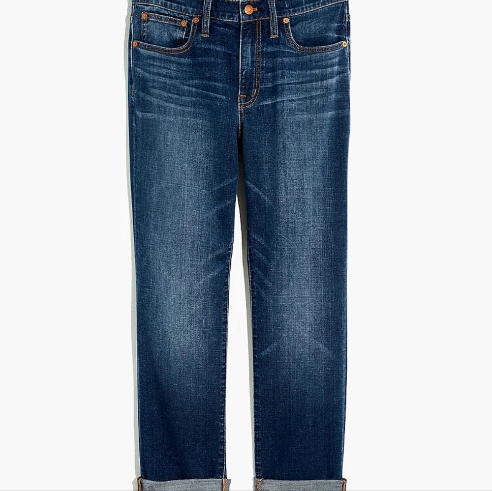 Madewell Jeans The Tall Slim Boyjean in Ellers Wash T30